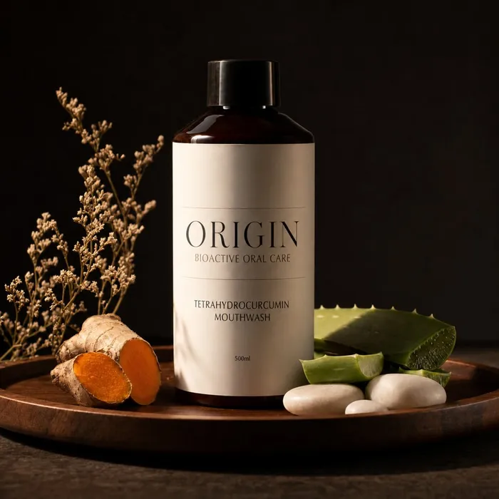 ORIGIN tetrahydrocurcumin mouthwash